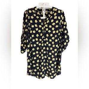 JESSY B. YELLOW FLORAL TUNIC